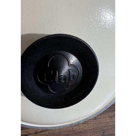 Vintage Club Cookware 1.5 QT Cast Aluminum Saucepan Pot Cream Ivory NICE - Picture 3 of 10